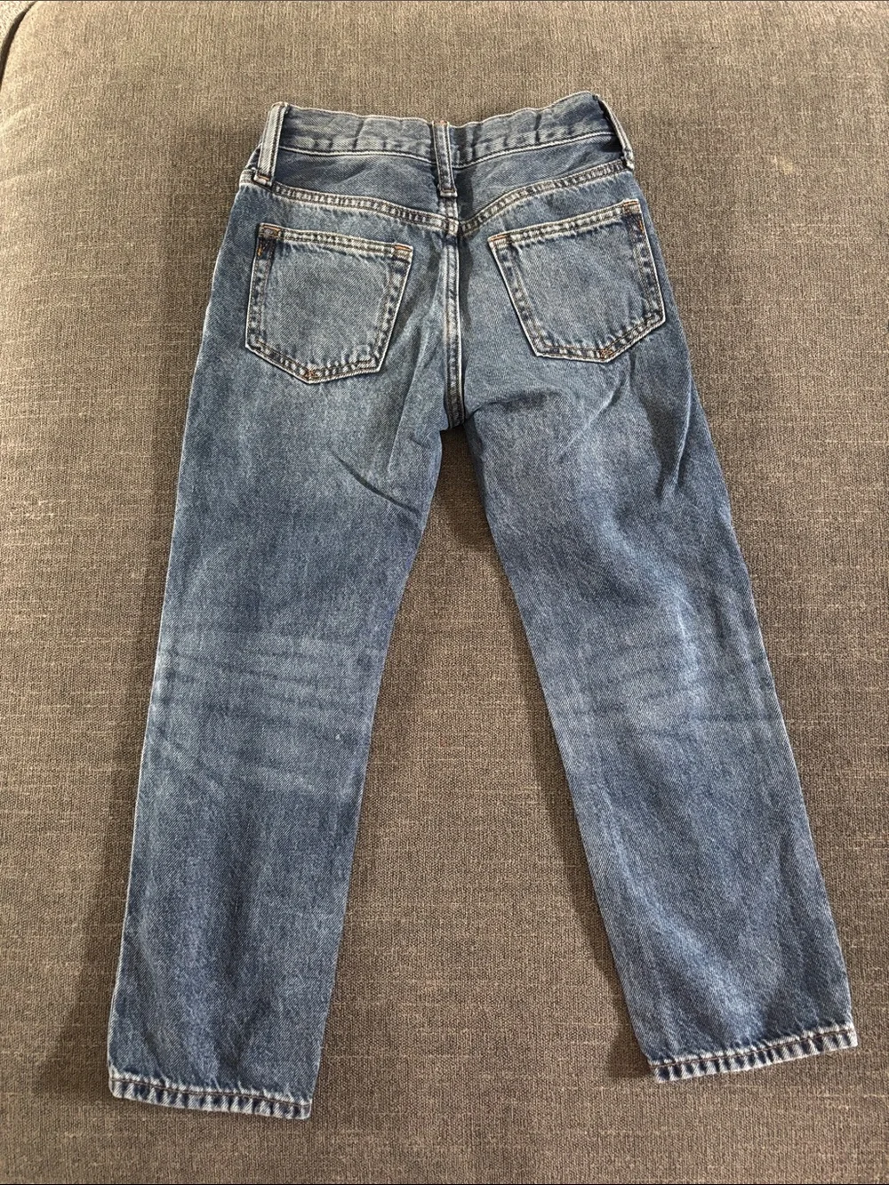 GAP Relaxed Distressed Blue Jeans